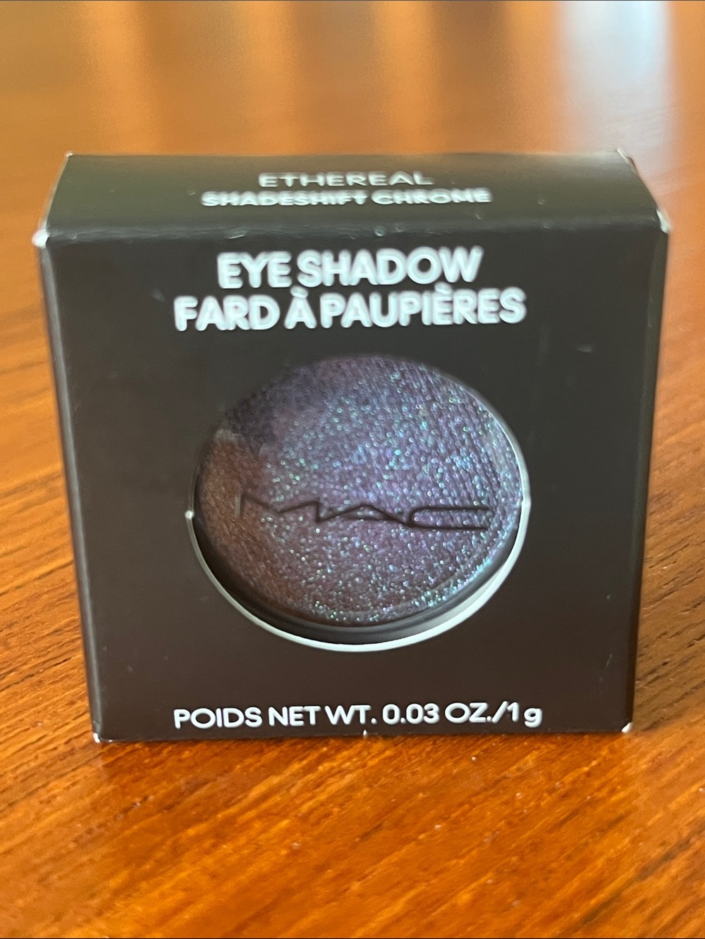 MAC eyeshadow shiftshade chrome ETHEREAL